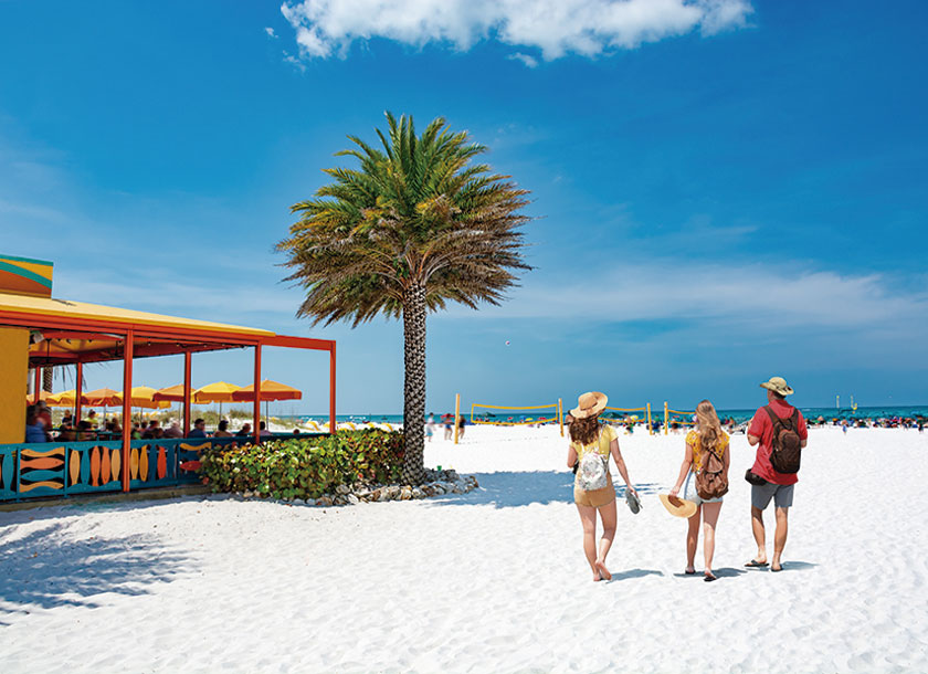 Beach in Clearwater Florida