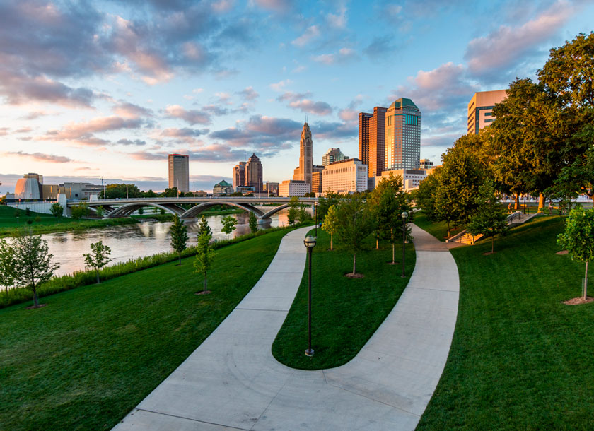 Bicentennial Park in Ohio.