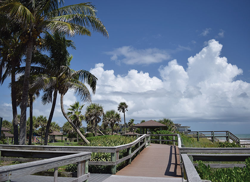 Boardwalk in Vero Beach Florida