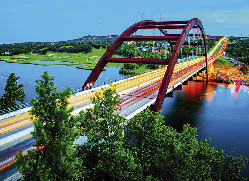 Bridge in Austin Texas
