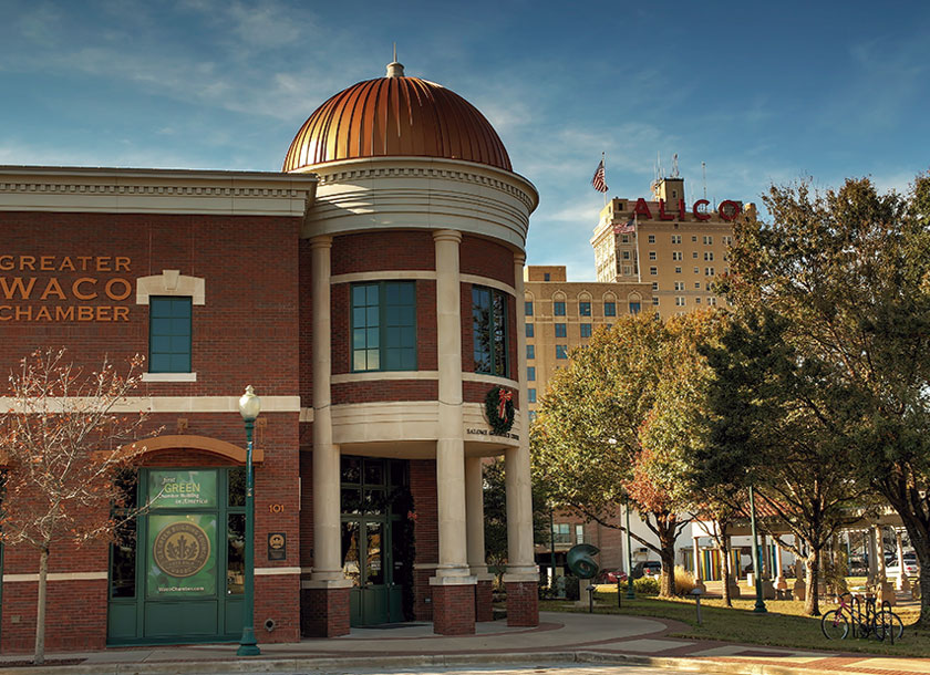 Buildings in Waco Texas