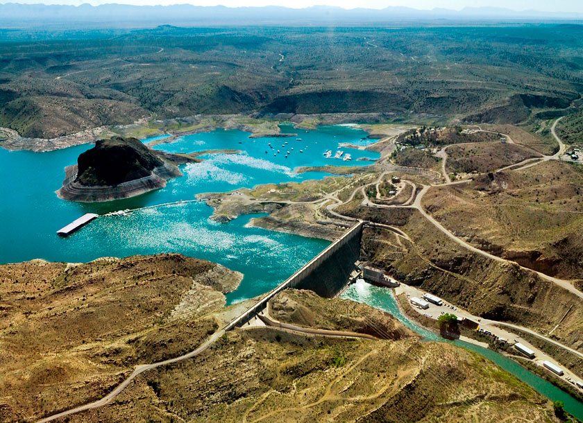 Elephant Butte Lake in New Mexico