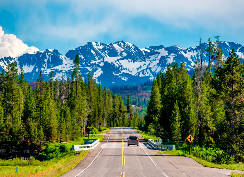 Highway of Wyoming