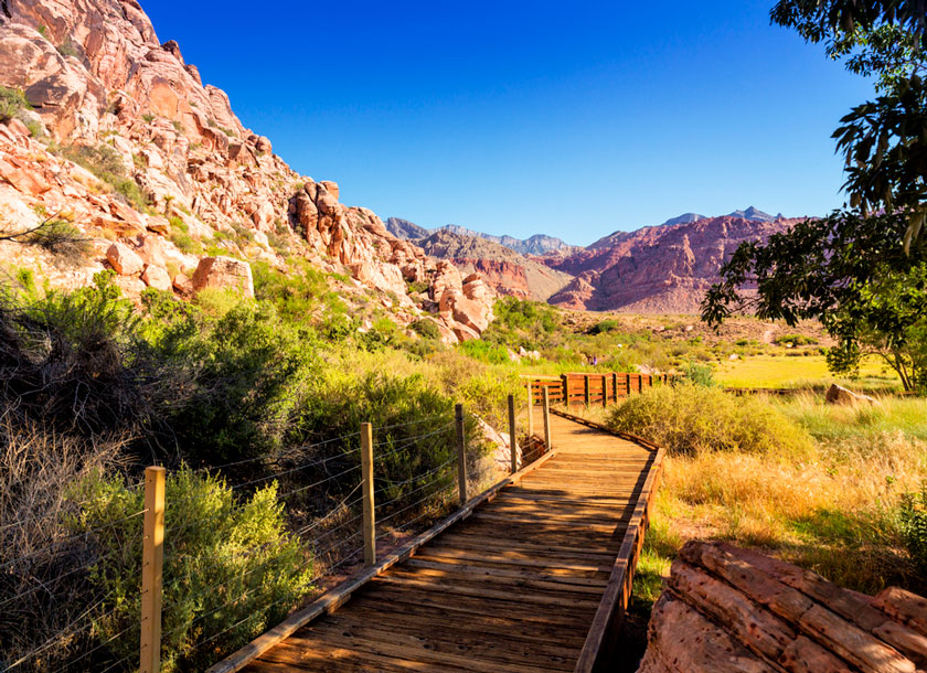 Red Rock Canyon in Nevada