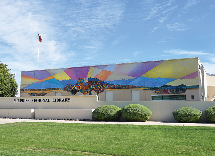 Regional Library in Surprise Arizona