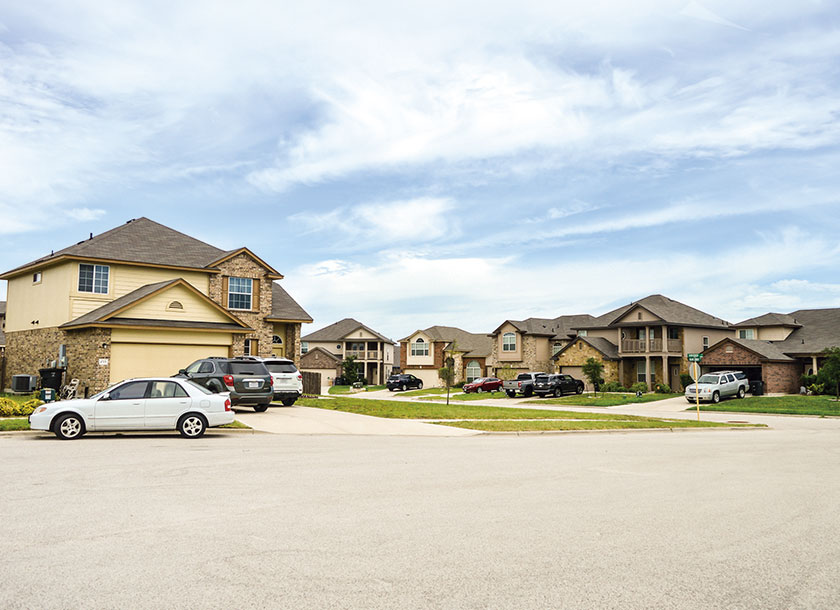 Residential Neighborhood in Killeen Texas