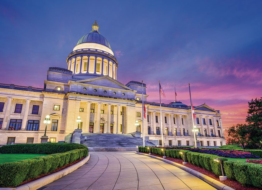 State Capitol in Little Rock Arkansas