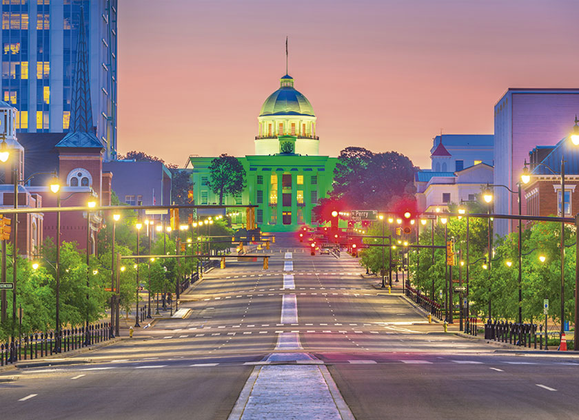 State Capitol in Montgomery Alabama