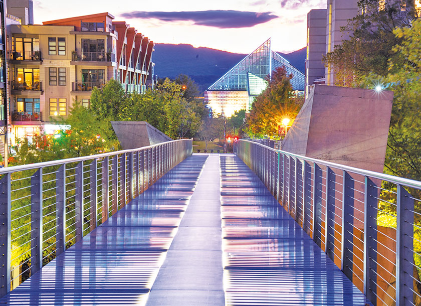 Bridge in Chattanooga Tennessee