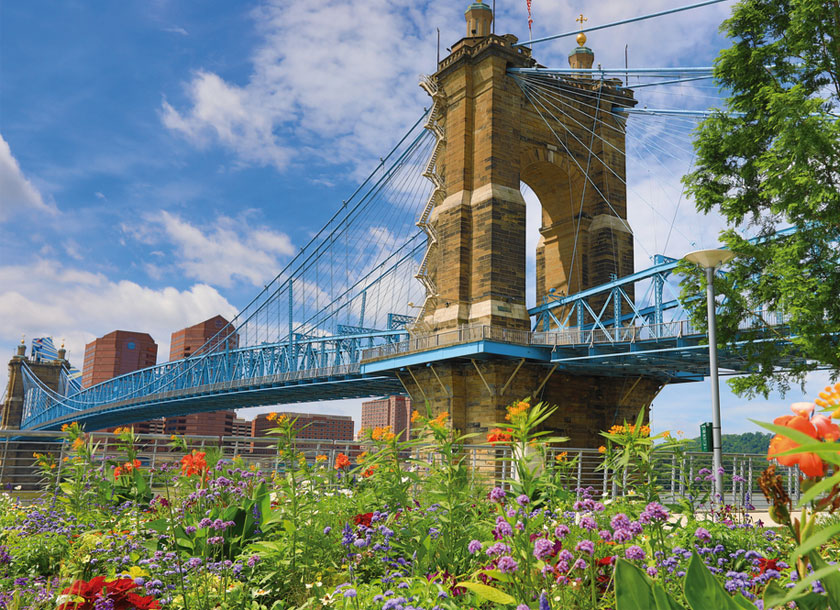 Bridge in Cincinnati Ohio