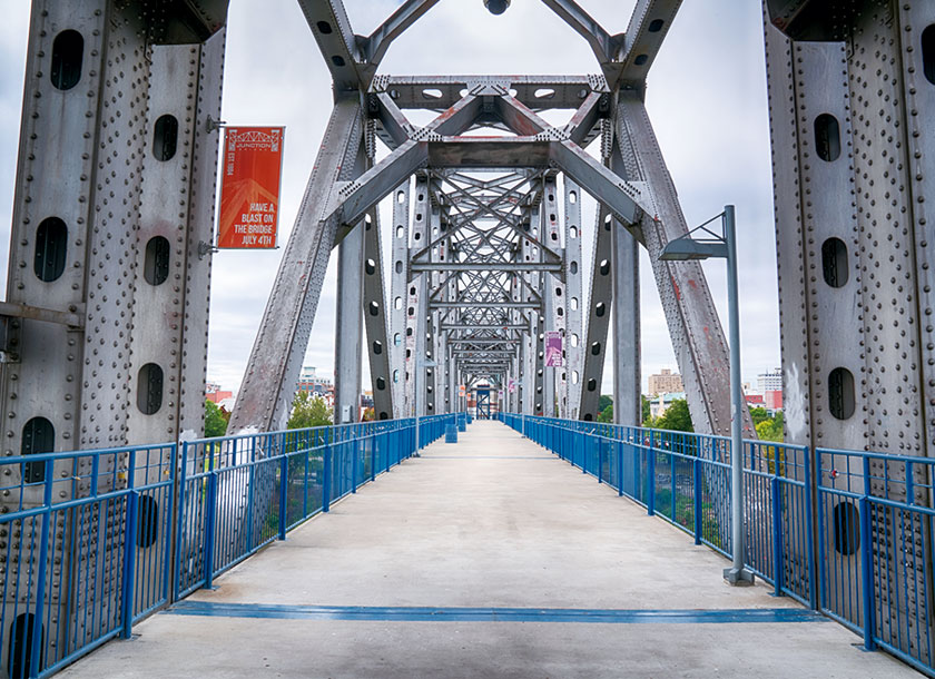 Bridge in North Little Rock Arkansas