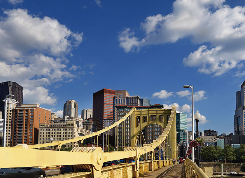 Bridge in Pittsburgh Pennsylvania