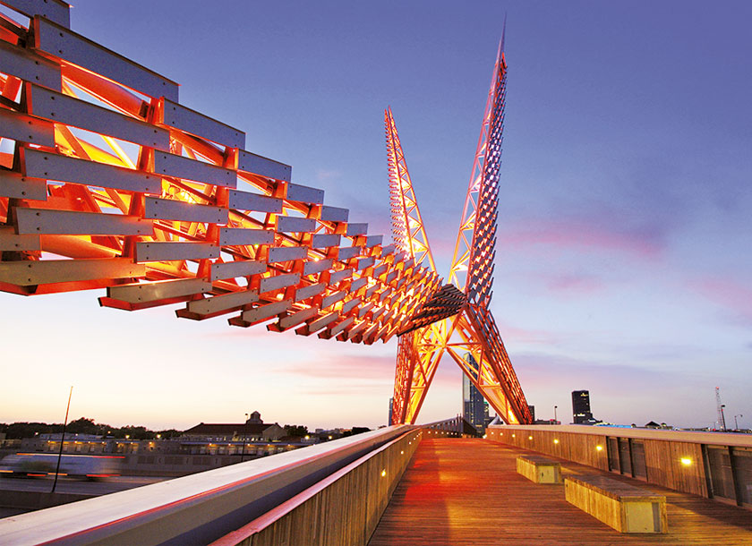 Bridge Skydance in Oklahoma City Oklahoma