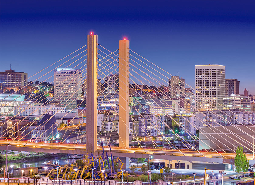 Bridge in Tacoma Washington