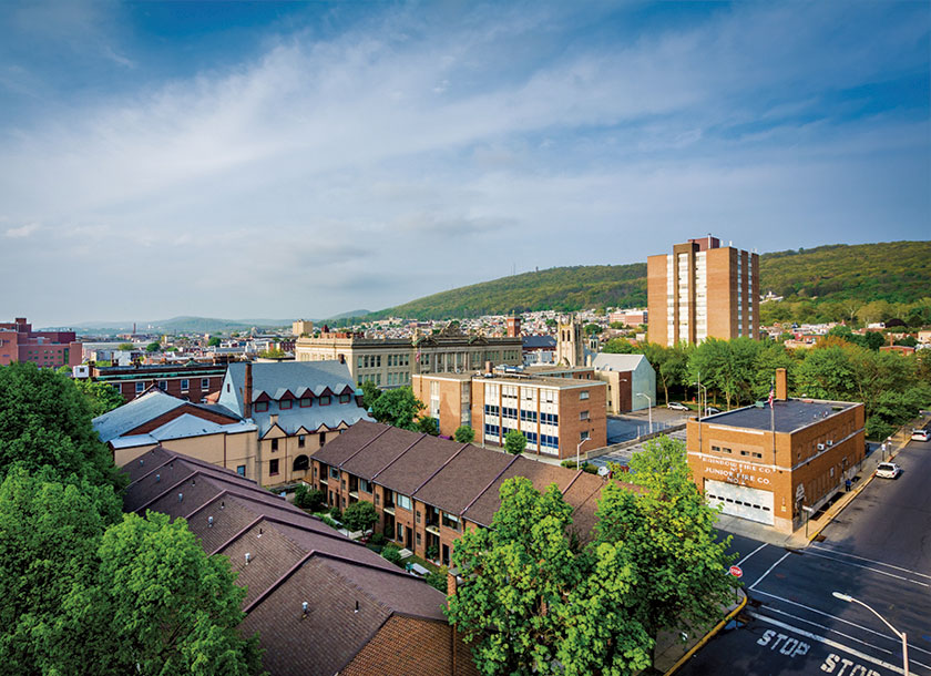 Buildings in Reading Pennsylvania