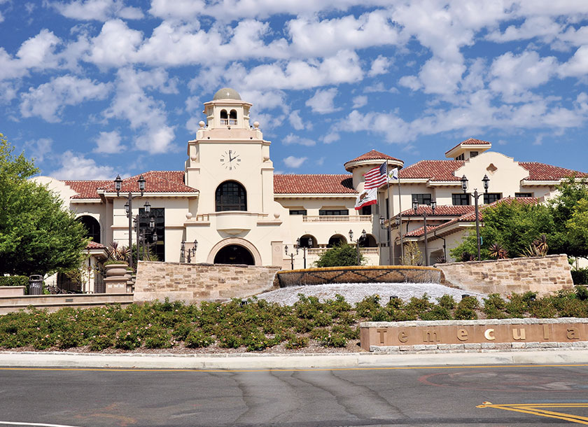 City Hall Building in Temecula California