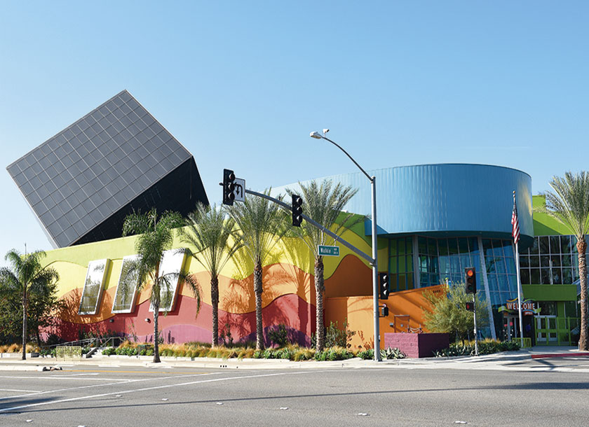 Discovery Cube Museum in Santa Ana California