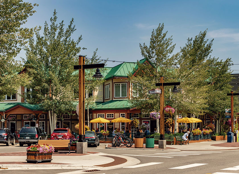 Downtown in Aurora Colorado