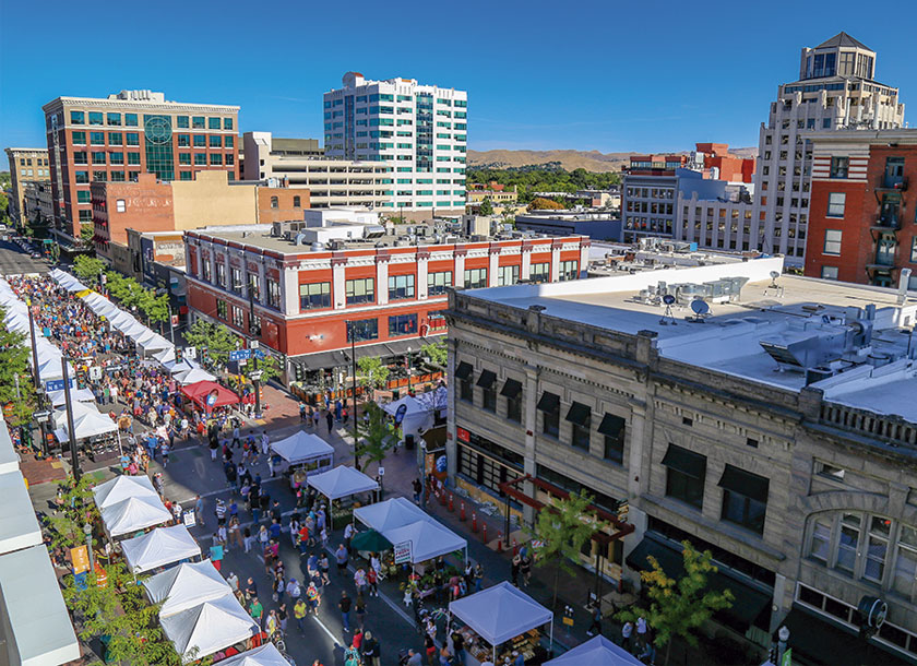 Downtown Boise Idaho