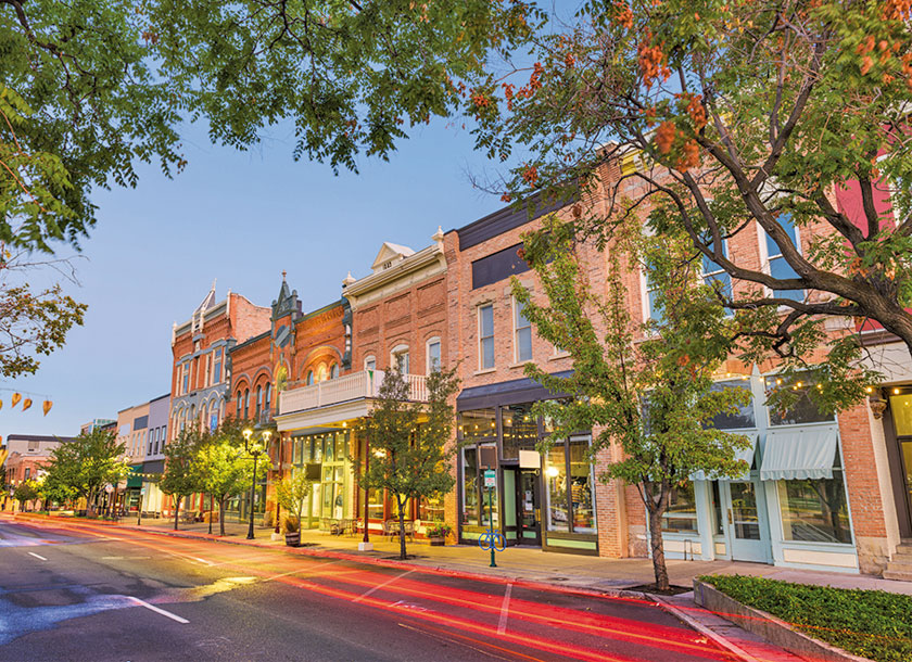 Downtown of Provo Utah