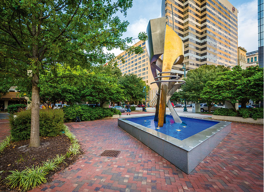 Fountain in Columbia South Carolina