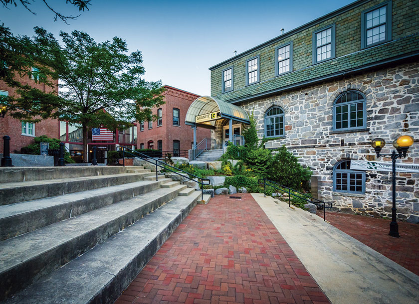 Buildings and square Concord New Hampshire