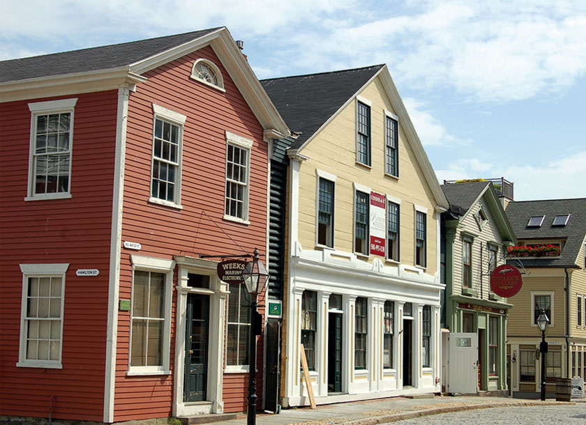 Houses in New Bedford Massachusetts