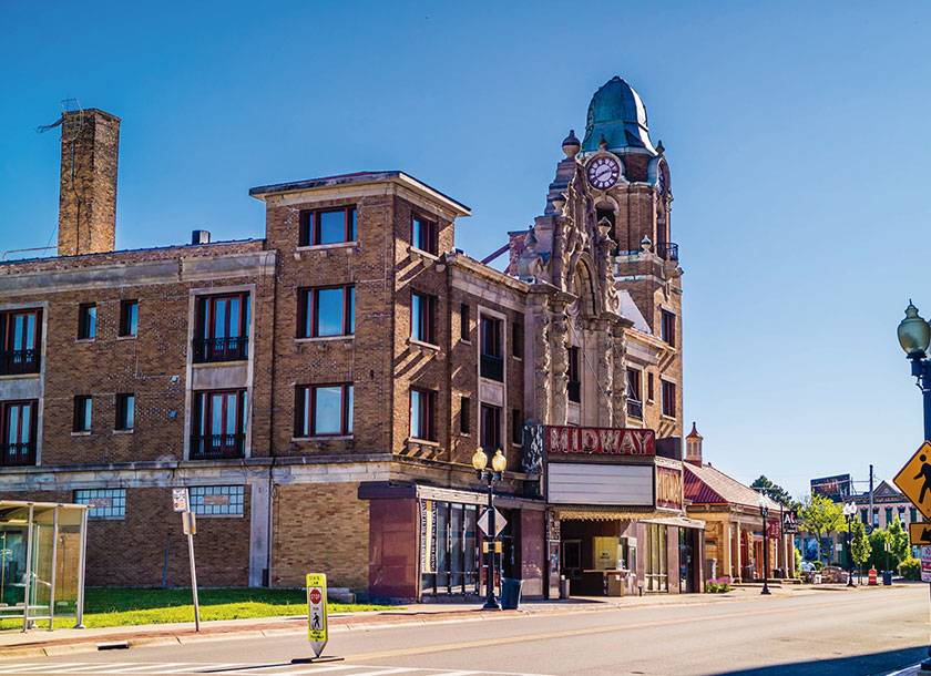 Midway Theatre in Rockford Illinois