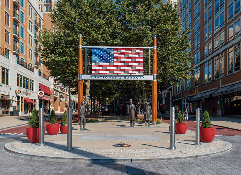 Monument in Hyattsville Maryland