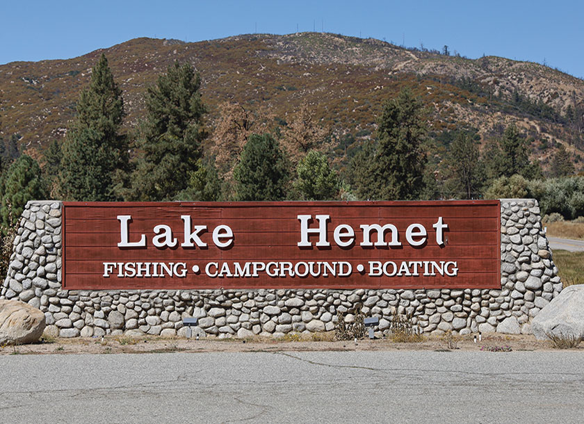 Mountain Center Lake in Hemet California