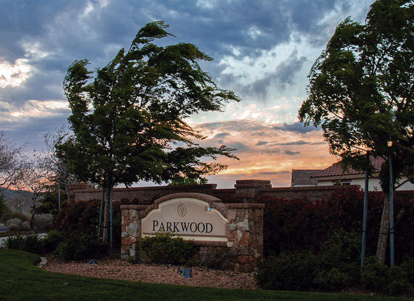 Parkwood in Palmdale California