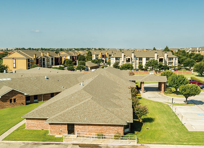 Residential area Baytown Texas