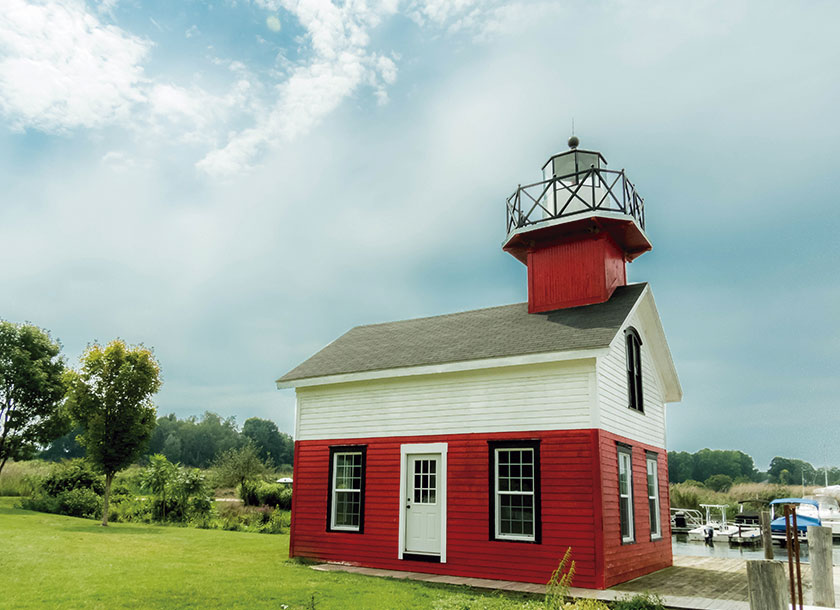 River Lighthouse in Kalamazoo Michigan