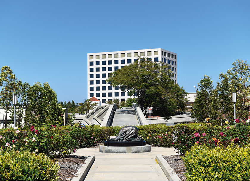 Rose Garden in Irvine California