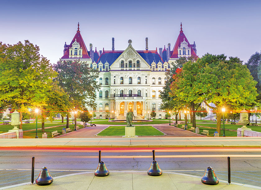State Capitol of Albany New York