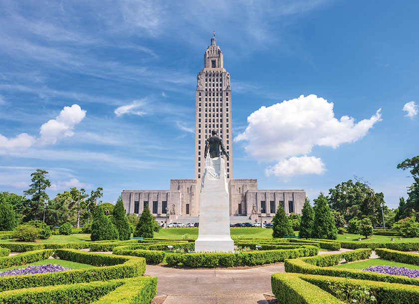 State Capitol in Baton Rouge Louisiana