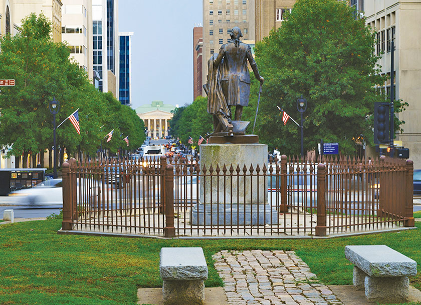 Statue in Raleigh North Carolina