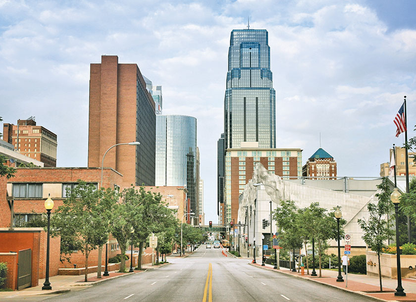 Street of Kansas City Missouri