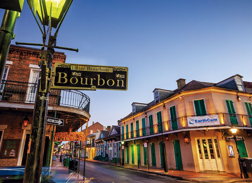 Street in New Orleans Louisiana