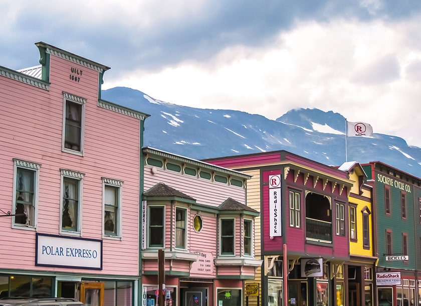 Street in Chugiak Alaska