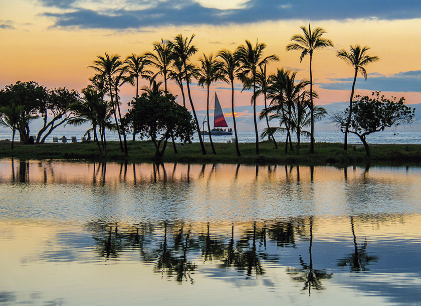 Sunset Honolulu Hawaii