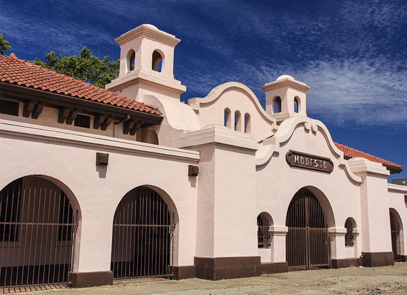 Train Station Modesto California