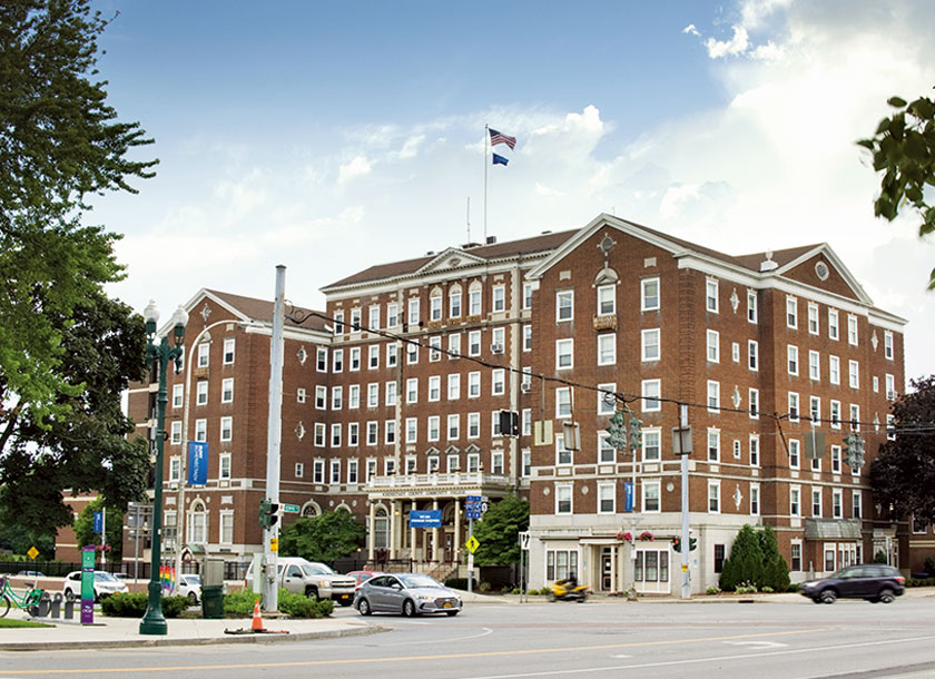 View of Buildings in Schenectady New York