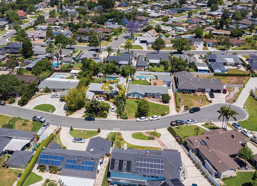 View houses Whittier California