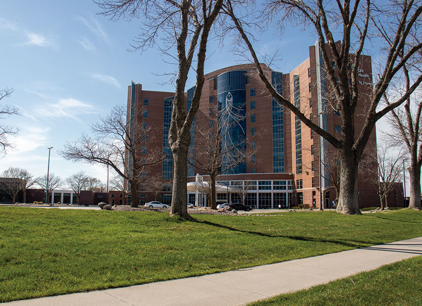 View building Grand Island Nebraska