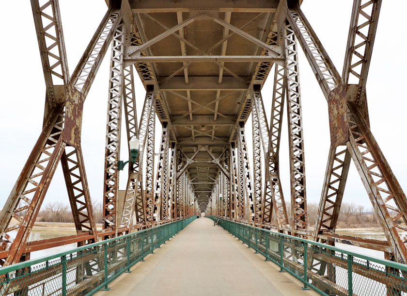Bridge in Yankton South Dakota