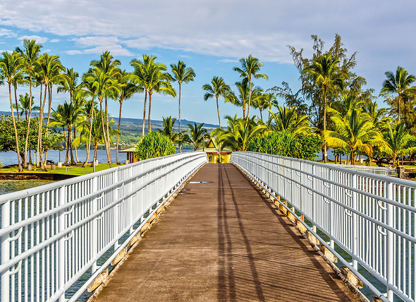 Bridge in Hilo Hawaii