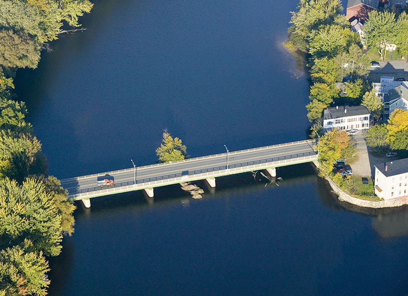 Bridge in Saco Maine