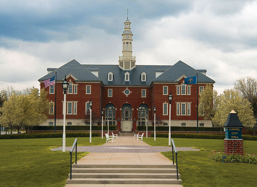 City Hall Building Carmel Indiana