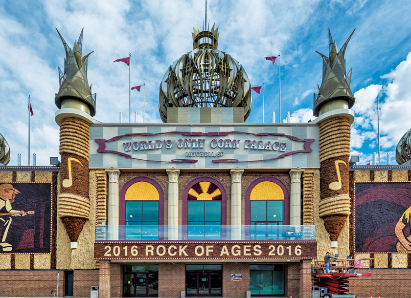 Corn Palace in Mitchell South Dakota